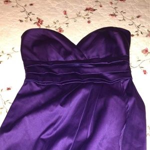 Purple mini dress size 5